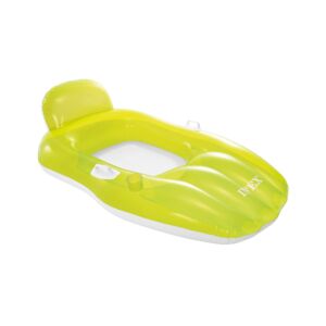Intex Inflatable Chill and Float Lounge Green 163 x 104cm Intex Inflatable Chill and Float Lounge Green 163 x 104cm
